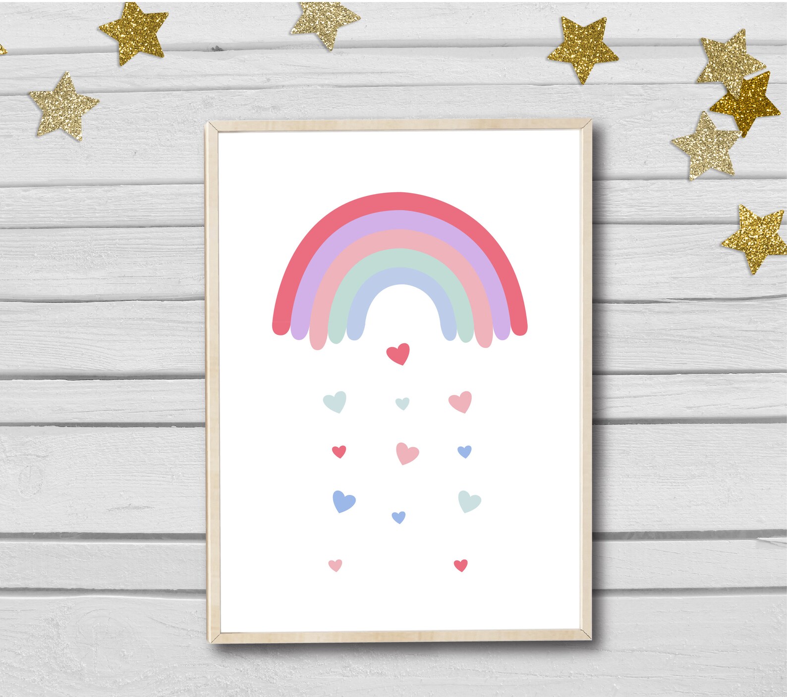Nursery Prints Rainbow Nursery Prints Colourful Nursery Prints Etsy
