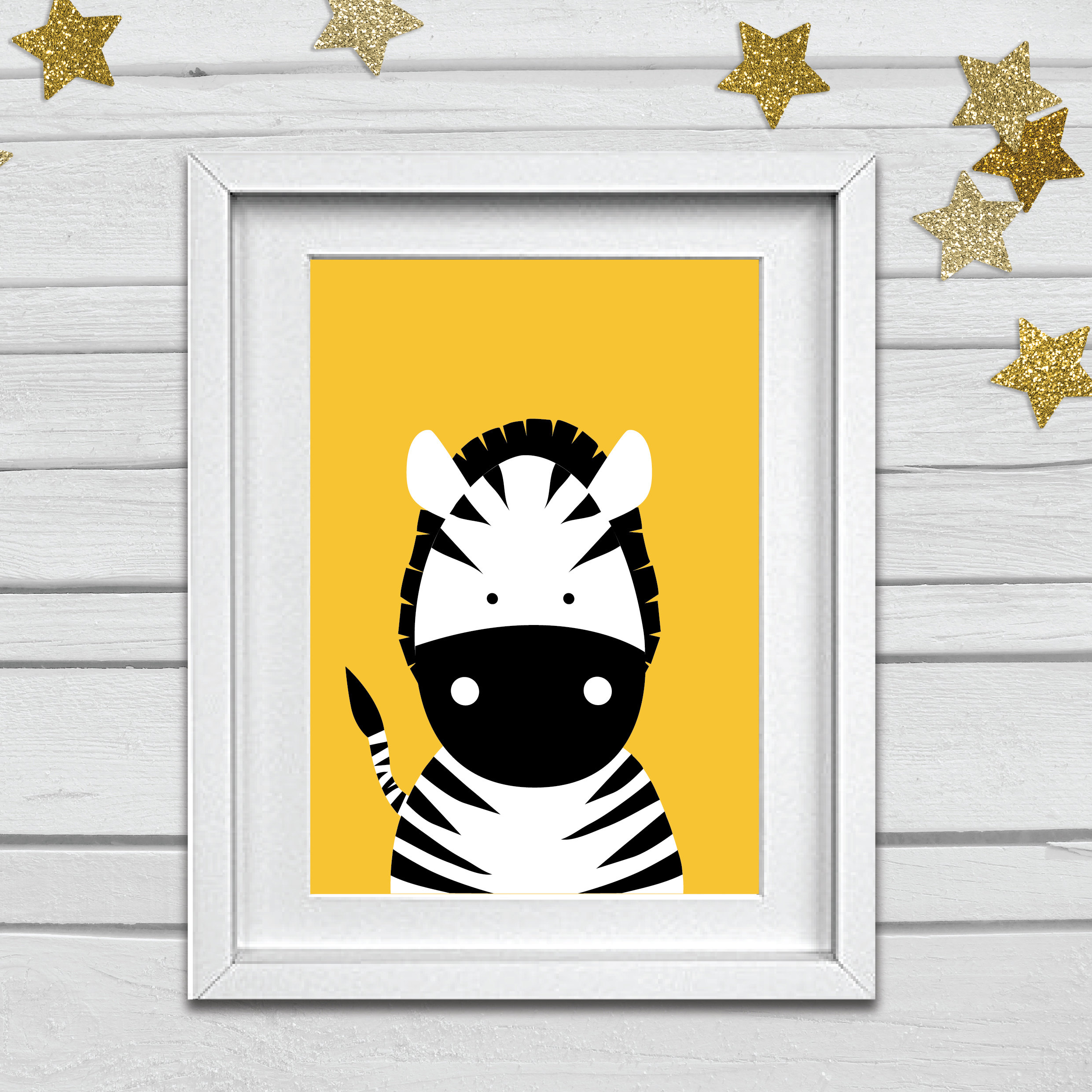 Animal Prints for Nursery Digital Download Wall Art X4 Animal Etsy