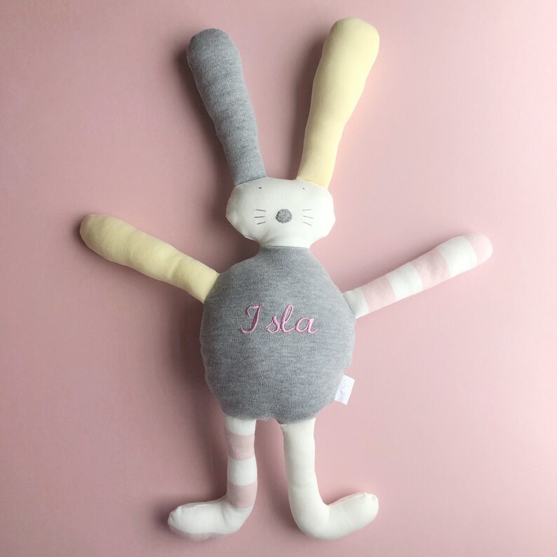 personalised bunny toy