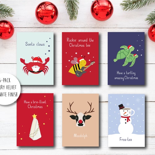 Christmas Card Pack Funny Set of Christmas Cards Funny Holiday Card Box Set Christmas Card Pack Funny Set of Christmas Cards Funny Holiday Card Box Set