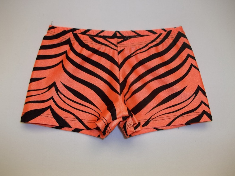 tiger booty shorts