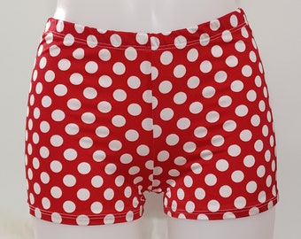 Polka Dot Booty Shorts in 8 Awesome Colors!!  Great for School Spirit Days, Cheer, Dance and Everyday Wear!