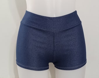 Confort Meia Lua V-cut Short Shorts - Etsy