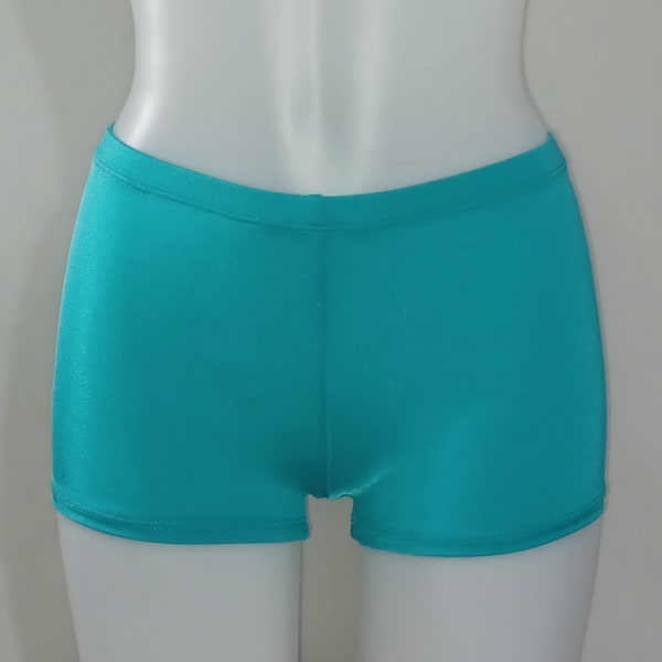 70 Colors Stretch Spandex Booty Shorts w/Elastic Waist