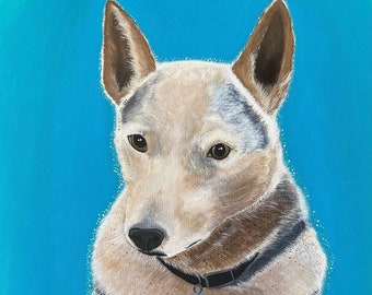 Custom Pet Portraits - Original Artwork by Amy Watt