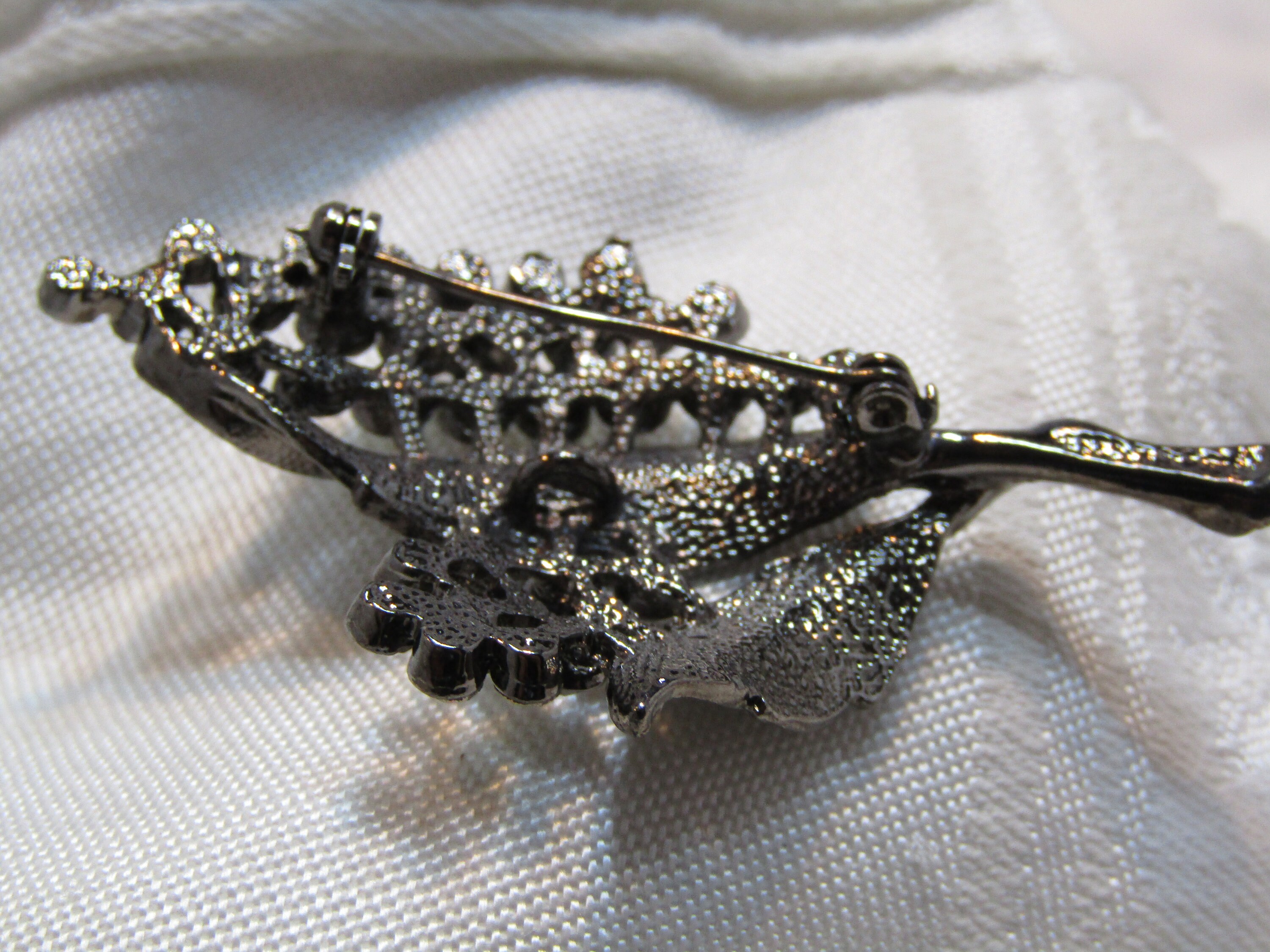 Vintage Pink Rhinestone and 