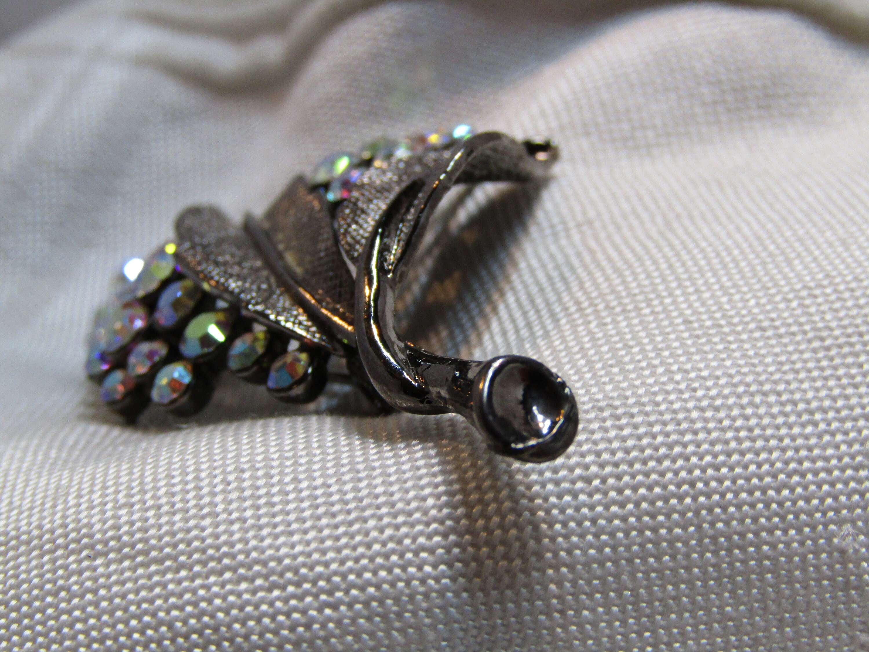 Vintage Pink Rhinestone and 