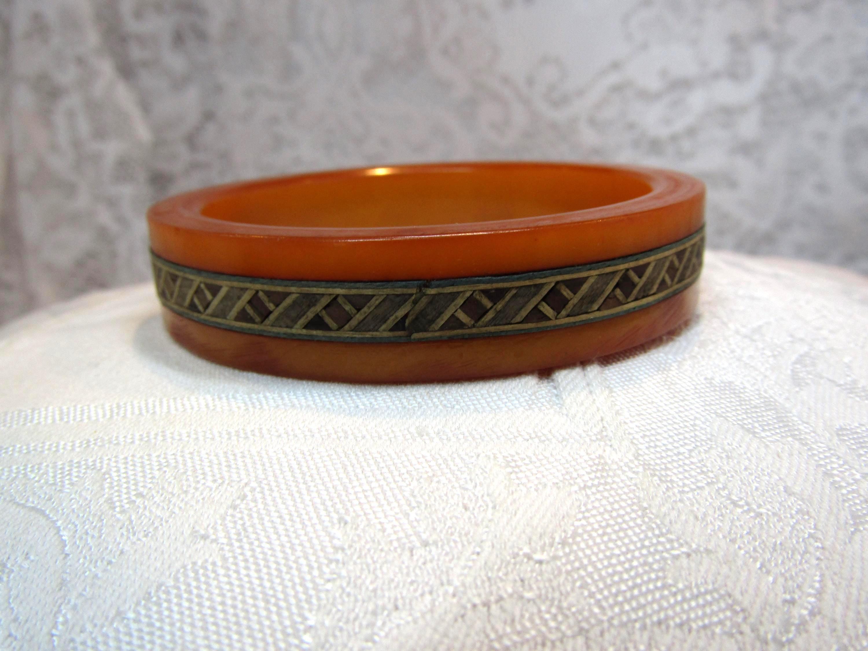 Rare Bakelite Bangle - Etsy