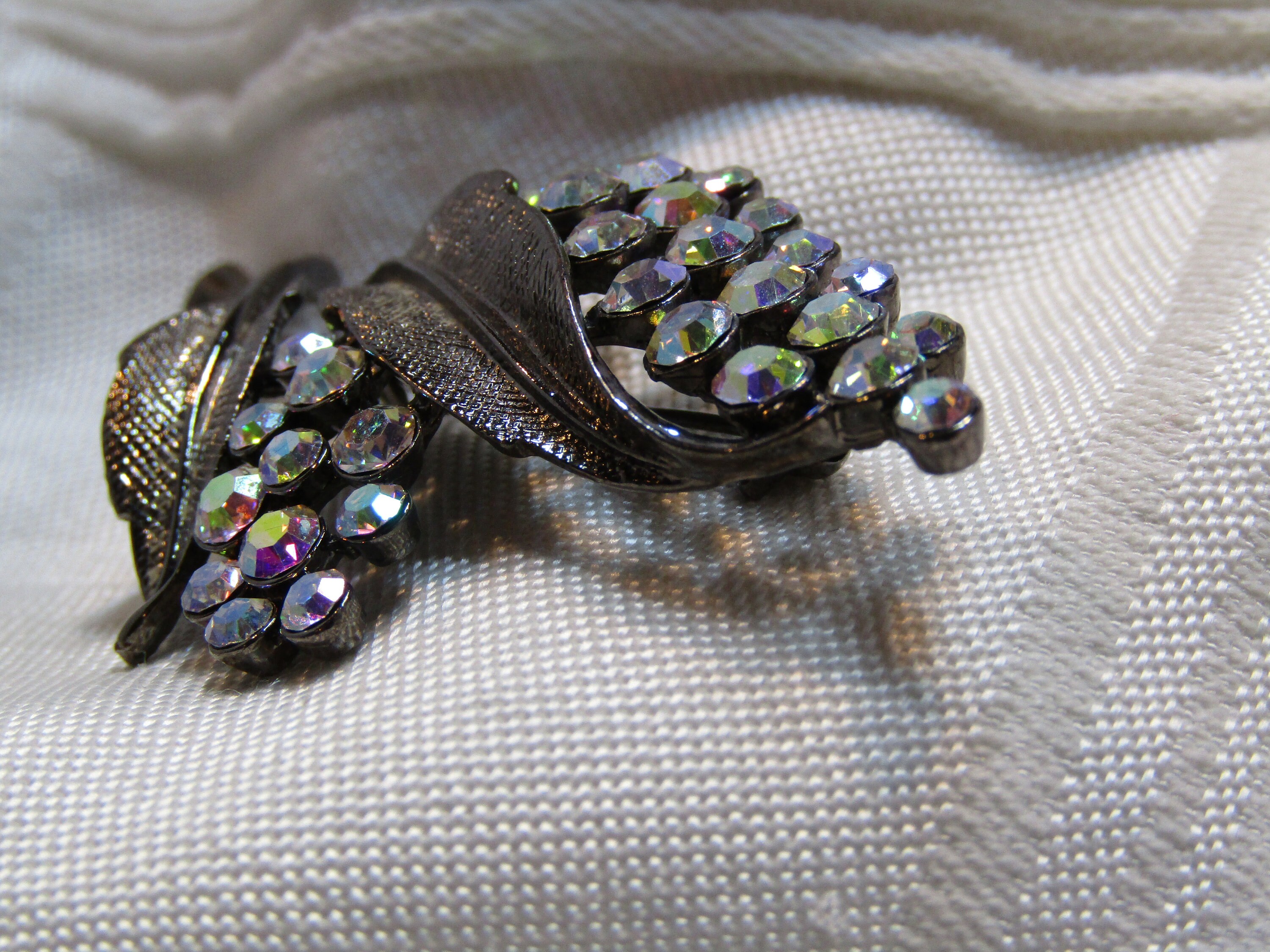 Vintage Pink Rhinestone and 