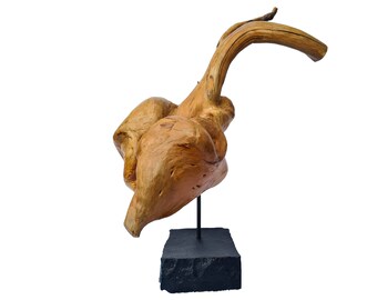 Wooden Sculpture "Kardiologenherz" (unique specimen)