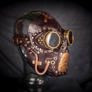 Máscara Steampunk do Escoteiro do Apocalipse