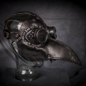 Máscara Steampunk do Dr. Crow Plague Doctor