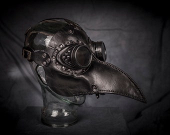 Dr Crow Plague Doctor Steampunk mask