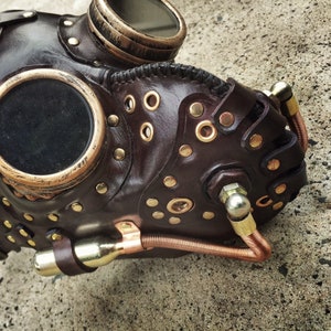 Gas Man Steampunk mask image 10