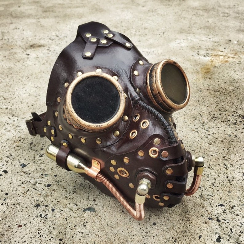 Gas Man Steampunk mask image 6