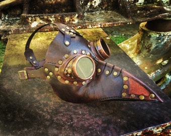 Doc Copper Plague Doctor Steampunk mask