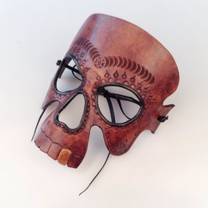 Dark Calavera Sugar Skull mask image 2