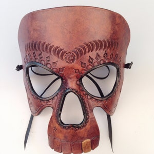 Dark Calavera Sugar Skull mask image 4