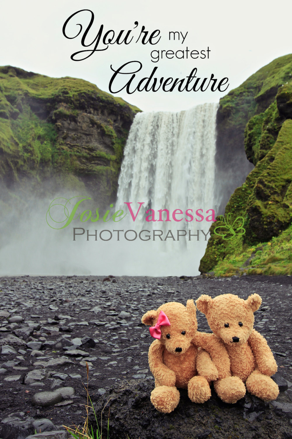 Teddy bear shop waterfall coat
