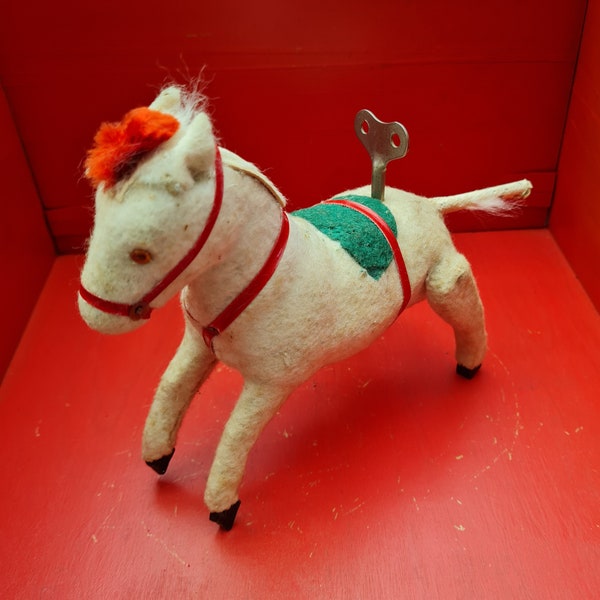 REDUCED Wind Up Rearing Horse Possibly by Schuco