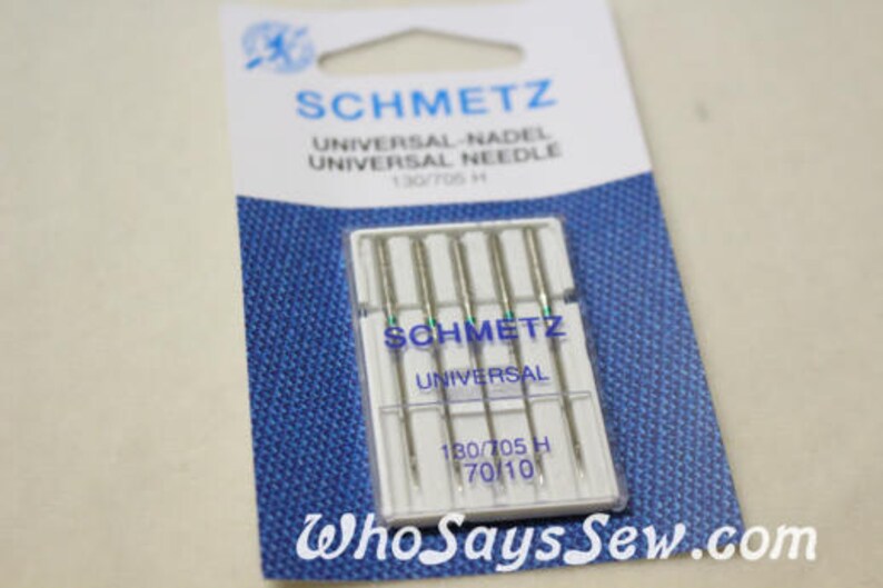 Pack of 5 Schmetz Universal Sew Machine Needles in Different Etsy