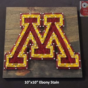 Minnesota College String Art Sign, Gophers, Made to Order