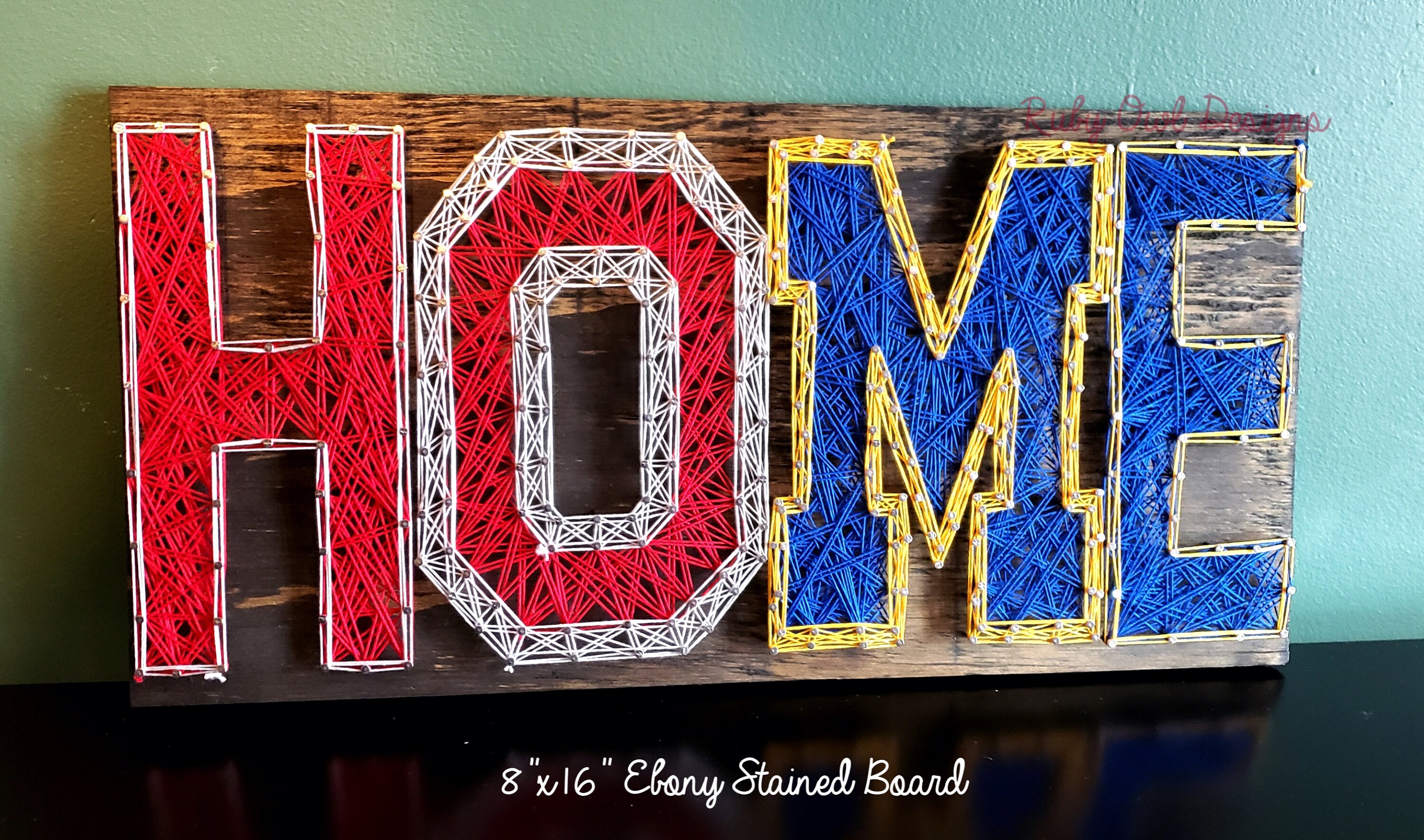 Home Divided House Divided OSU UofM Made to Order Etsy
