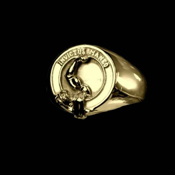 Armstrong Clan Crest Men s Signet Ring Etsy Denmark