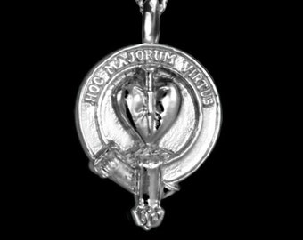 Logan Clan Pendant - Sterling Silver or Gold