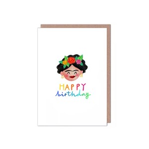 Frida Kahlo Kwiaty Kartka Urodzinowa