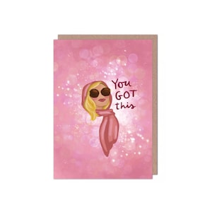 Tanya McQuoid - witte lotus - Jennifer Coolidge - je hebt dit - deze homo's - grappige memekaart verjaardag/verjaardag/vriendschap