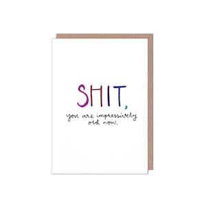 SH*T-verjaardagskaart