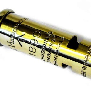 Boer War Whistle 1899 British Army - Pre WW1 Hudson Brass Infantry Artillery Cavalry Empire Commonwealth NEW