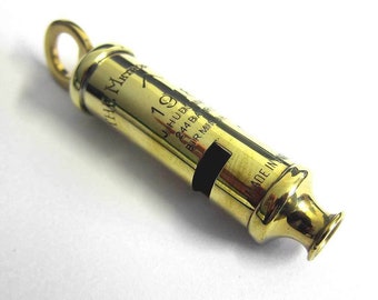 WW1 Whistle Army RAF RFC Signalling Metropolitan wwI NEW J Hudson & Co Acme Brass Usa Uk Empire