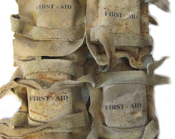 WW1 First Aid Leaflet - Instructions for Rendering Immediate Aid