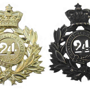 24th Regiment of Foot Badge 2d Warwickshire 1879 ZULU WARS Pith Helmet Plate QVC