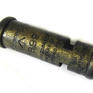 Boer War Whistle 1899 British Army - Pre WW1 Hudson Brass Infantry Artillery Cavalry Empire Commonwealth AGED