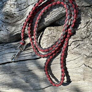 Paracord dog leash