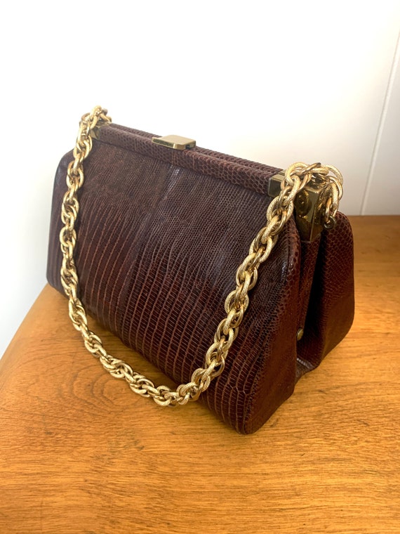 Vintage Reptile Bag - image 2