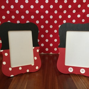 Mickey Mouse or Minnie Mouse Picture Frame