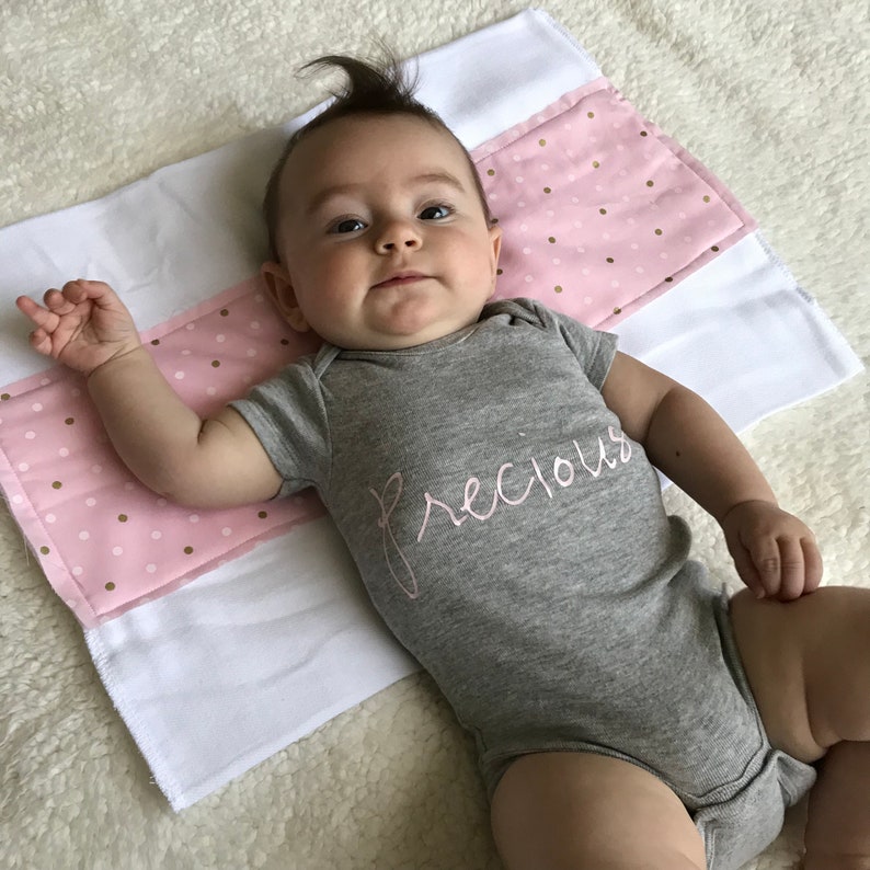 White Short Sleeve Onesie White 6-9 month Onesie with Gray lettering Infant Onesie Baby Onesie Neutral