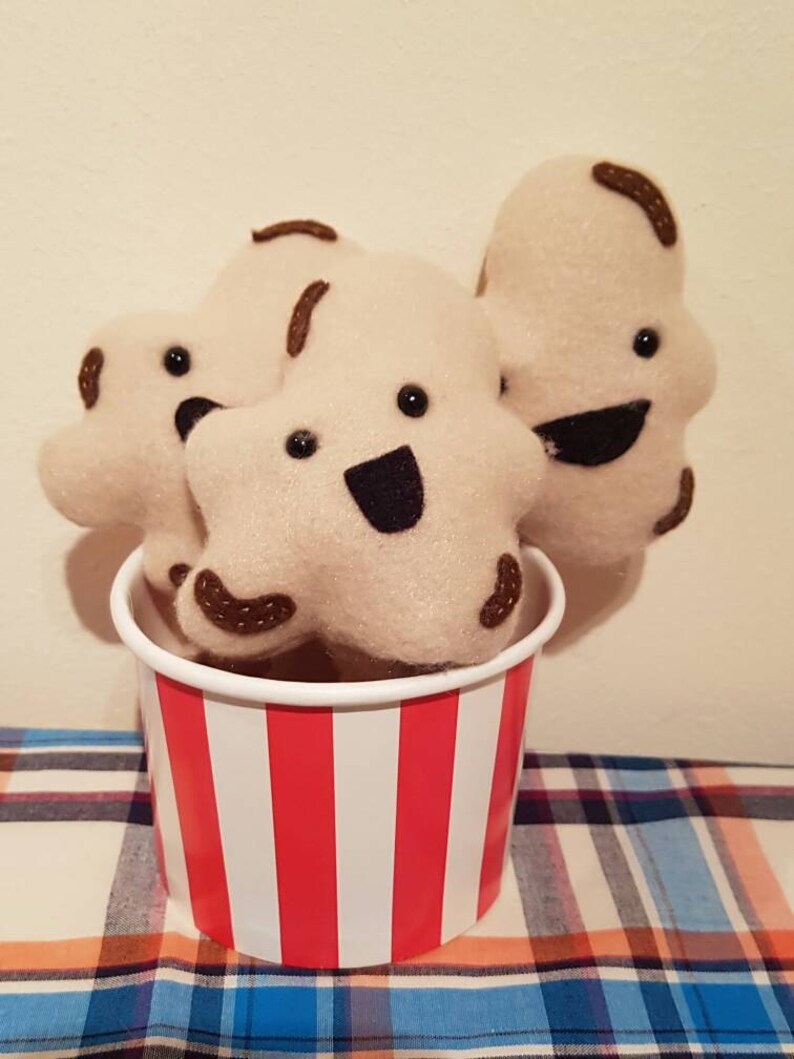 Popcorn Plush Toys Popcorn Plushies Play Food