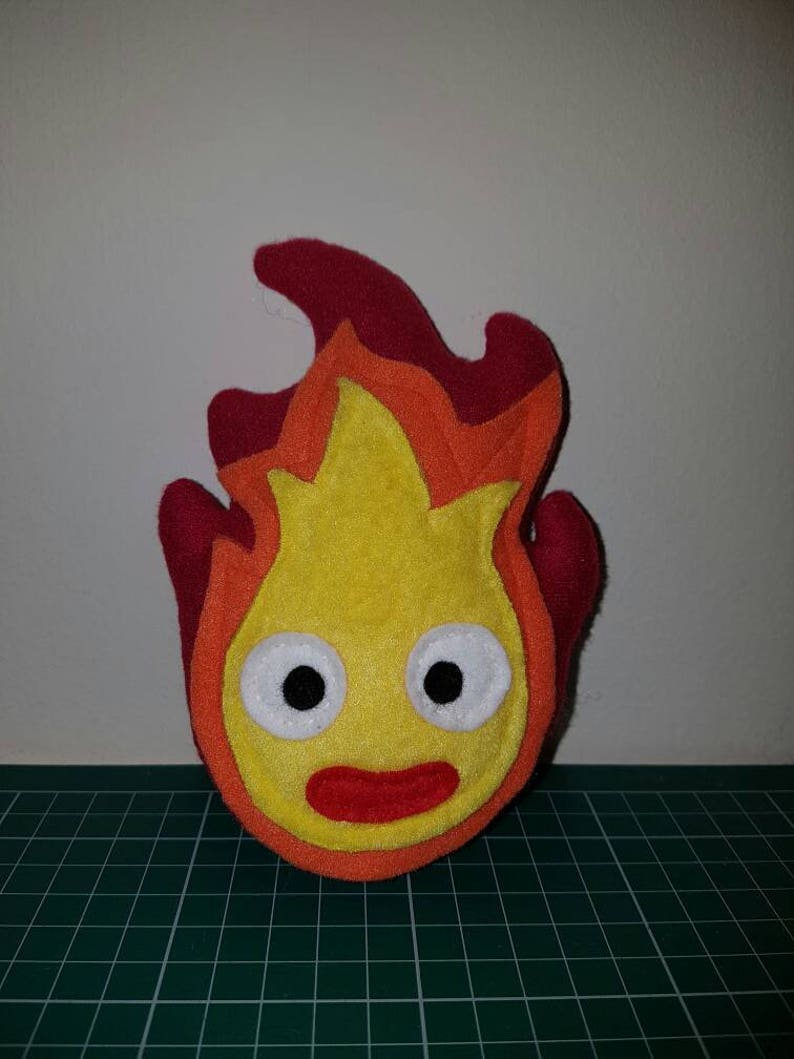 calcifer plush pattern