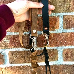 Lanyard Keychain Set, Leather Lanyard, Leather Keychain Set