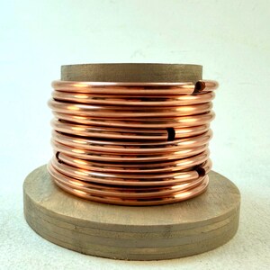 Brazalete delgado de cobre 6083