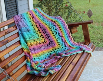 Custom Crocheted Klaziena Shawl