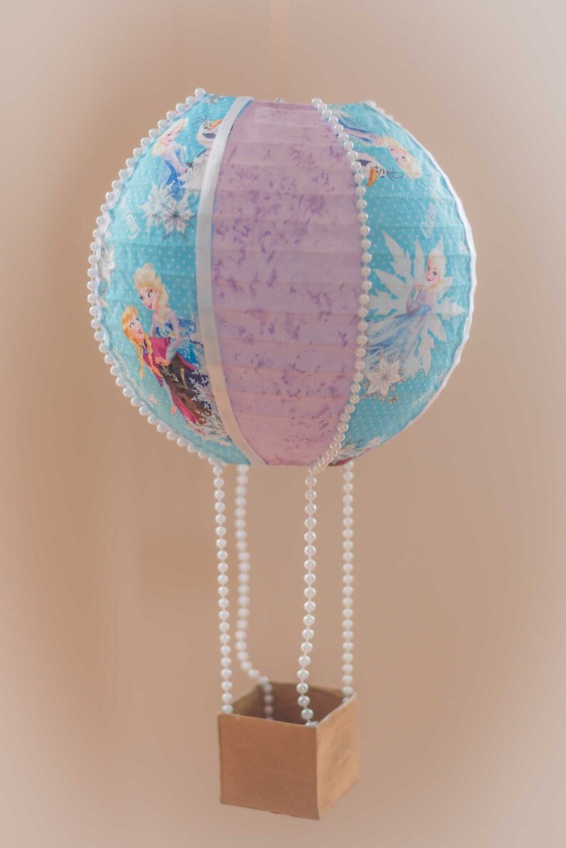 Handmade Hot Air Balloon Decoration Nursery Decoration Etsy