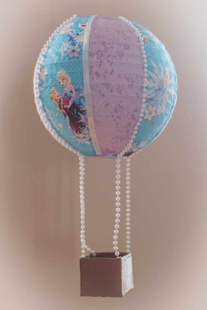 Handmade Hot Air Balloon Decoration Nursery Decoration Etsy