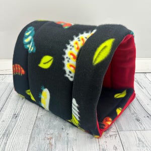 READY TO SHIP Guinea Pig large tunnel | tunnel with potty pad | Caterpillar | Summer