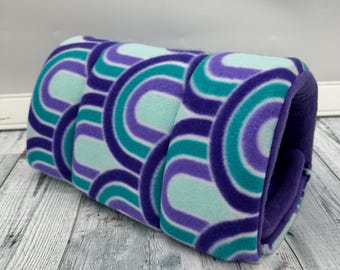 READY TO SHIP Guinea Pig regular size tunnel | fleece and foam tunnel with potty pad |